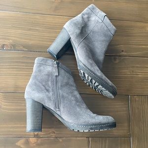 Biala Grey Suede booties